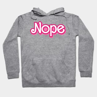 Nope Barbie Style X Hoodie